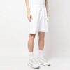 Pantalones Cortos de corte sin rematar con flechas «Blanco»