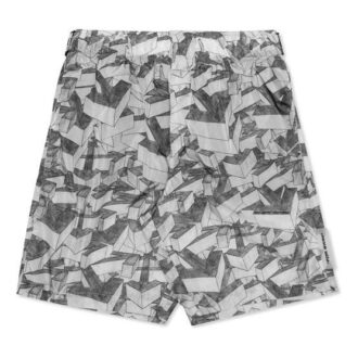 Pantalones Cortos de hombre Off-White con estampado de flechas, gris