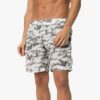 Pantalones Cortos de hombre Off-White con estampado de flechas, gris