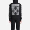Pantalones cortos de hombre Virgil Abloh Industrial Slim con cremallera, negros