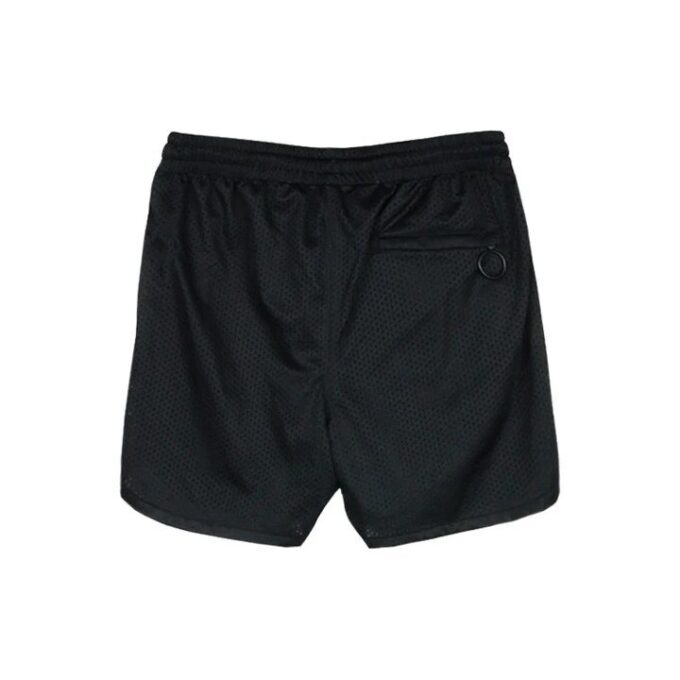 Pantalones Cortos de malla con flechas Caravaggio, negros