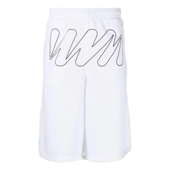 Pantalones Cortos de malla diagonal Wave Outl