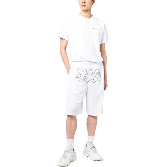 Pantalones Cortos de malla diagonal Wave Outl
