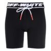 Pantalones Cortos de running Off-White con logotipo en la cintura «Negro»
