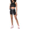 Pantalones Cortos de running Off-White con logotipo en la cintura «Negro»