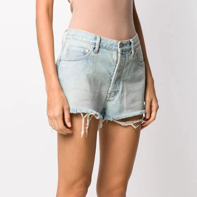 Pantalones Cortos Denim azul claro Off-White