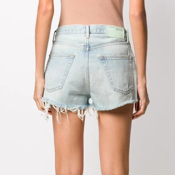 Pantalones Cortos Denim azul claro Off-White