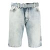 Pantalones Cortos Denim con estampado del logotipo SS21, versión azul