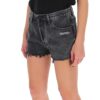 Pantalones Cortos Denim negros con logotipo Off-White