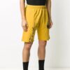 Pantalones Cortos deportivos con estampado de Arrows FW20 para hombre, amarillos