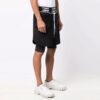 Pantalones Cortos deportivos con estampado de flechas, versión activa, color negro