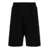 Pantalones Cortos deportivos con estampado Wave Diag de la colección SS22, versión estándar, negro
