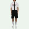 Pantalones Cortos deportivos con logo SS21, negros