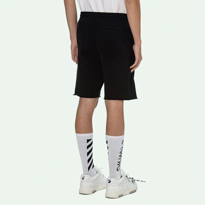 Pantalones Cortos deportivos con logo SS21, negros