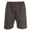 Pantalones Cortos deportivos holgados con estampado SS21, versión gris
