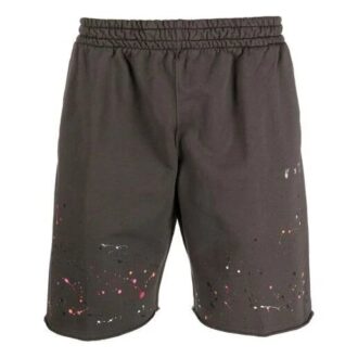 Pantalones Cortos deportivos holgados con estampado SS21, versión gris Pantalones Cortos deportivos holgados con estampado SS21, versión gris