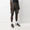 Pantalones Cortos deportivos holgados con estampado SS21, versión gris