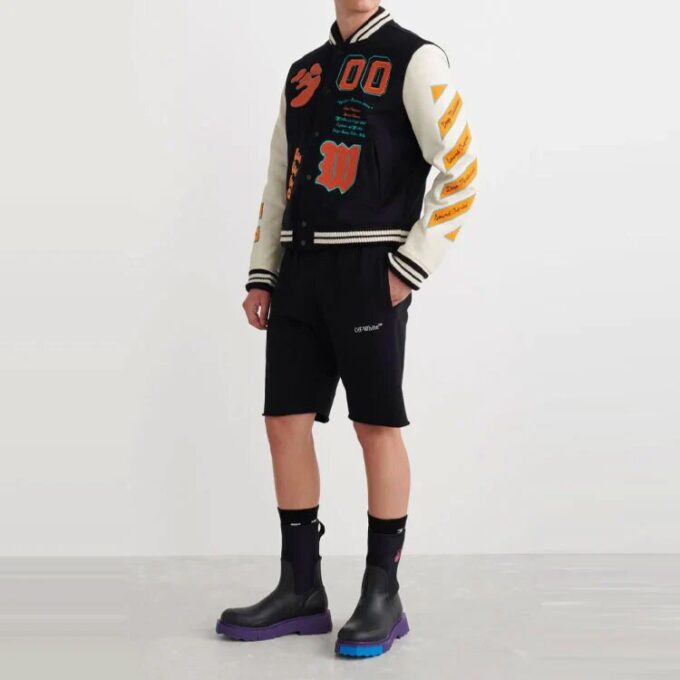 Pantalones Cortos deportivos rectos SS22, versión negra