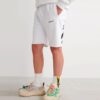 Pantalones Cortos deportivos versión SS22, color blanco