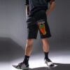 Pantalones Cortos estampados Off-White para hombre, negros