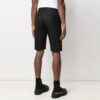 Pantalones Cortos hasta la rodilla con cinturón Industrial Belt, versión en negro