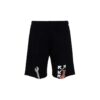Pantalones cortos informales con apliques Pascal FW20 para hombre, color negro