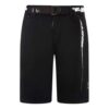 Pantalones Cortos informales con diseño de cinturón con letras FW21, versión en negro