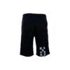 Pantalones Cortos informales con estampado pintado, versión estándar, negro