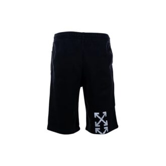 Pantalones Cortos informales con estampado pintado, versión estándar, negro