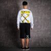 Pantalones Cortos informales con estampado pintado, versión estándar, negro