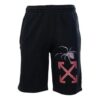 Pantalones Cortos informales con estampado, versión estándar, negro