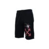 Pantalones Cortos informales con estampado, versión estándar, negro