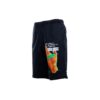 Pantalones Cortos Informales con Estampado, versión negra