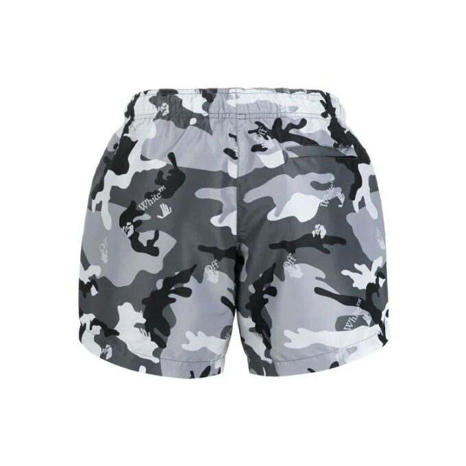 Pantalones Cortos informales de camuflaje SS21, versión gris