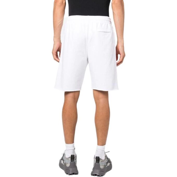 Pantalones Cortos Informales Off-White para hombre, colección Otoño-Invierno 2022, con logo, versión blanca