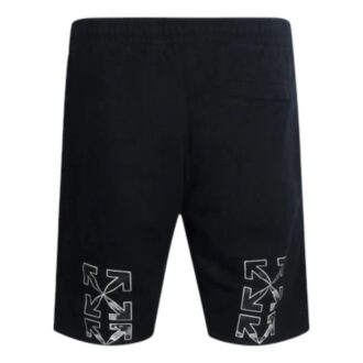 Pantalones Cortos Off-White Caravaggio Arrow «Negro»