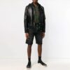 Pantalones Cortos Off-White para hombre con cremallera, versión Ordinary, negros