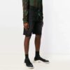 Pantalones Cortos Off-White para hombre con cremallera, versión Ordinary, negros