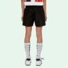 Pantalones Cortos Off-White para hombre SS21 Casual Logo Negro