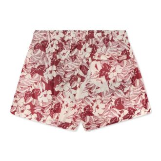 Pantalones Cortos rojos con estampado floral para hombre de Off-White