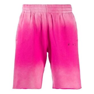 Pantalones Cortos tie-dye para hombre Off-White, rosa