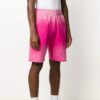 Pantalones Cortos tie-dye para hombre Off-White, rosa