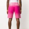 Pantalones Cortos tie-dye para hombre Off-White, rosa