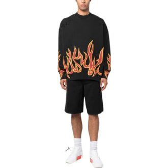 Pantalones Cortos utilitarios de algodón «Negro»
