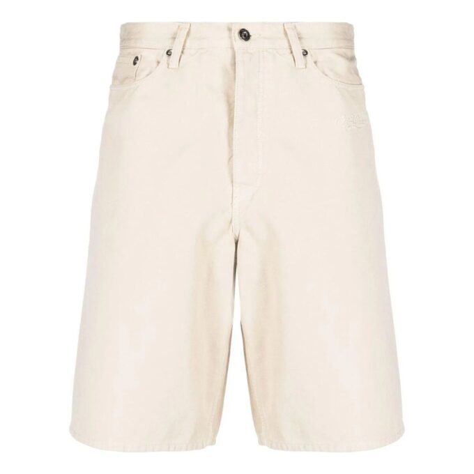 Pantalones Cortos utilitarios de lona Wave Off «Beige»