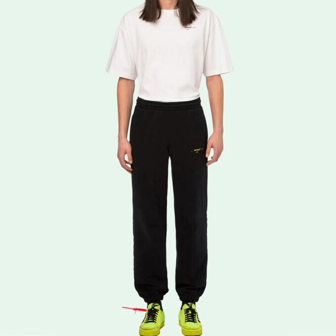 Pantalones de algodón con logo estilo urbano 2018-19FW