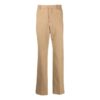Pantalones de cachemira entallados «Marrón»