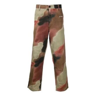 Pantalones de camuflaje con estampado serigrafiado Fw20