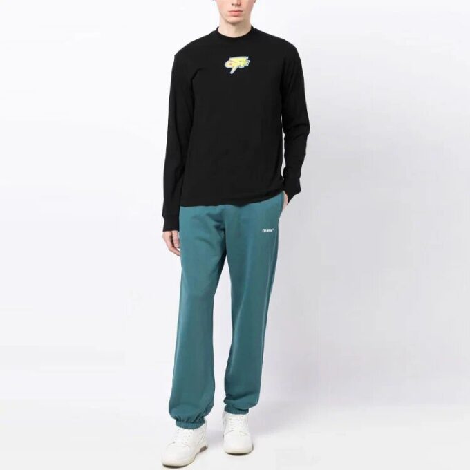Pantalones de chándal ajustados Chain Arrow «Duck Green»