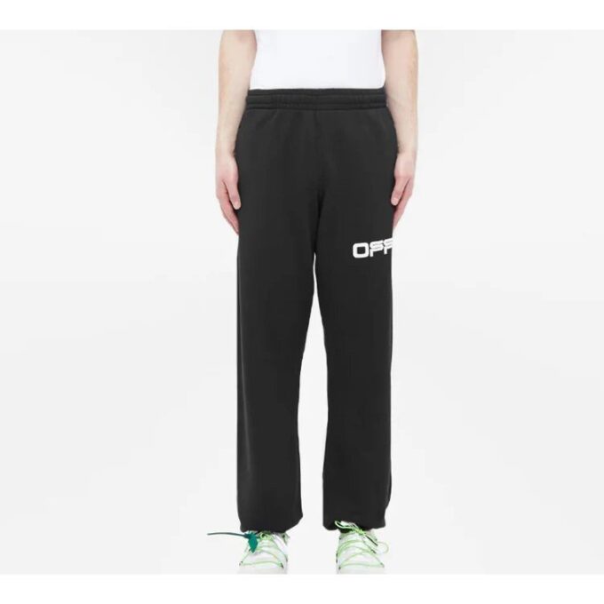 Pantalones de chándal ajustados con estampado Airport Tape de la colección SS20